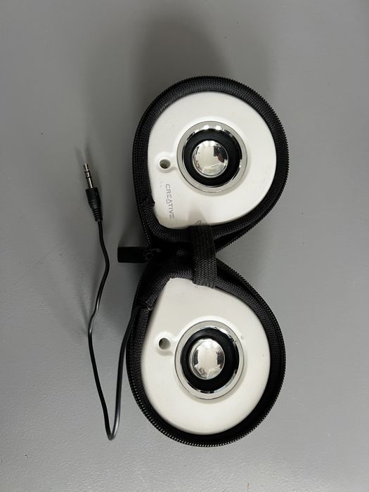 Colunas Creative portateis c/mini Jack