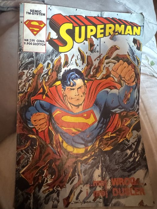 Stary komiks Superman
