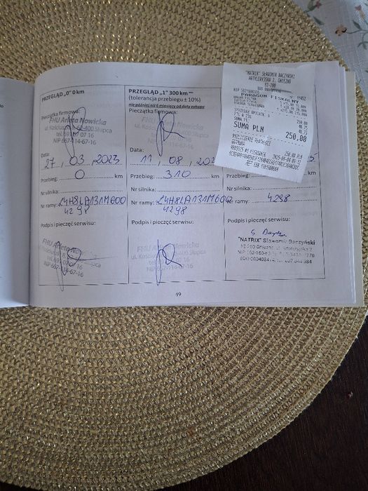 Skuter Junak serwisowany