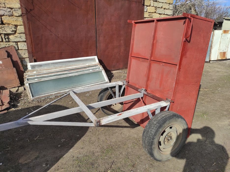 прицеп для минитрактора, мотоблока