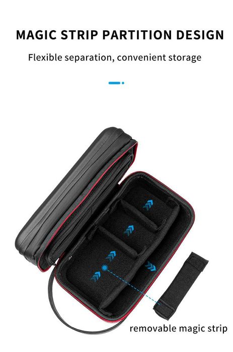 Torba transportowa TELESIN do kamer sportowych GoPro Hero Insta360 DJI