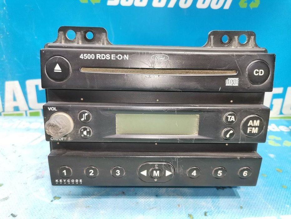 Sistema De Áudio Rádio Cd Ford Fiesta Cbk