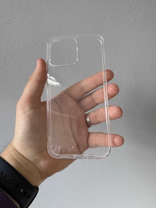 Прозорий чохол iPhone 15 Pro Max | 14 Pro Max | 13 mini айфон Plus Прозрачный чехол