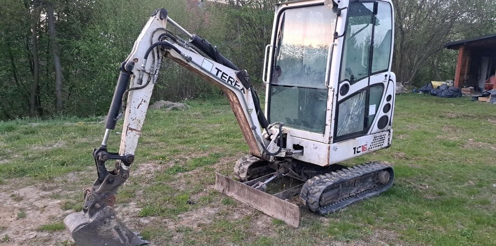 Minikoparka terex tc 16
