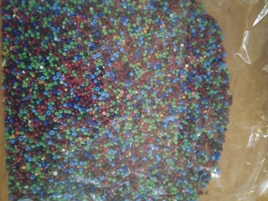 Бисер микс разноцветный