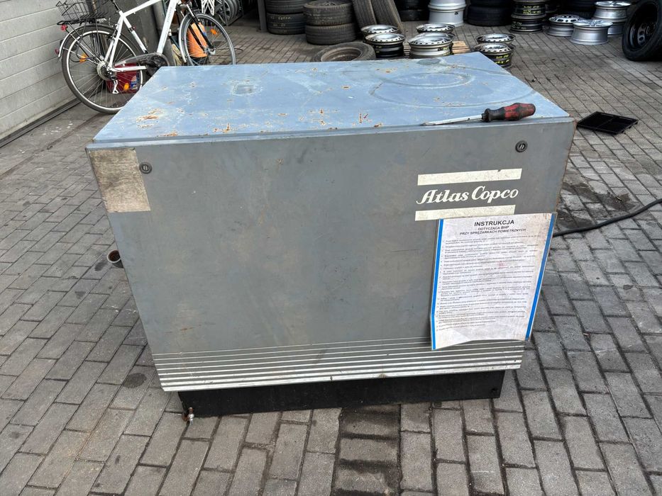 Kompresor Śrubowy Sprężarka ATLAS COPCO GA15 GA 15 (13 BAR 15kW)