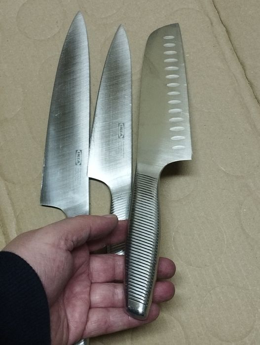 Conjunto 3 facas chef IKEA 365+