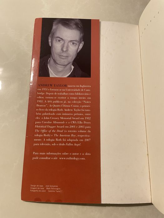 O Anjo Maldito de Andrew Taylor