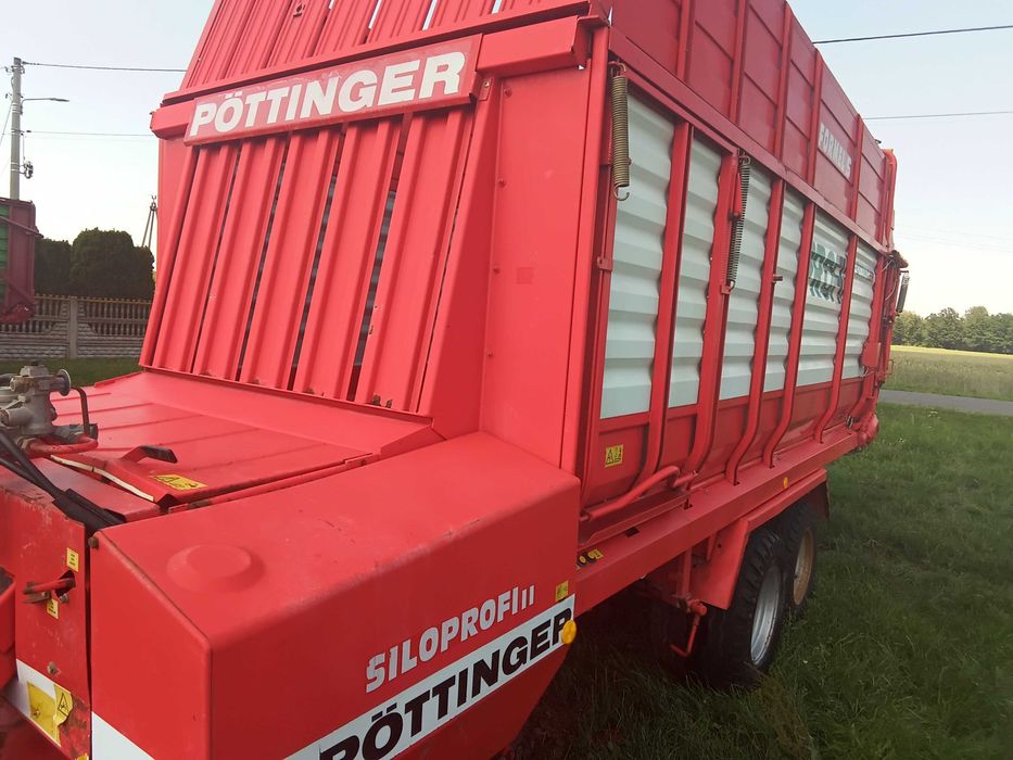 Przyczepa samozbierająca Pottinger Siloprofi 2  prosto z Niemiec
