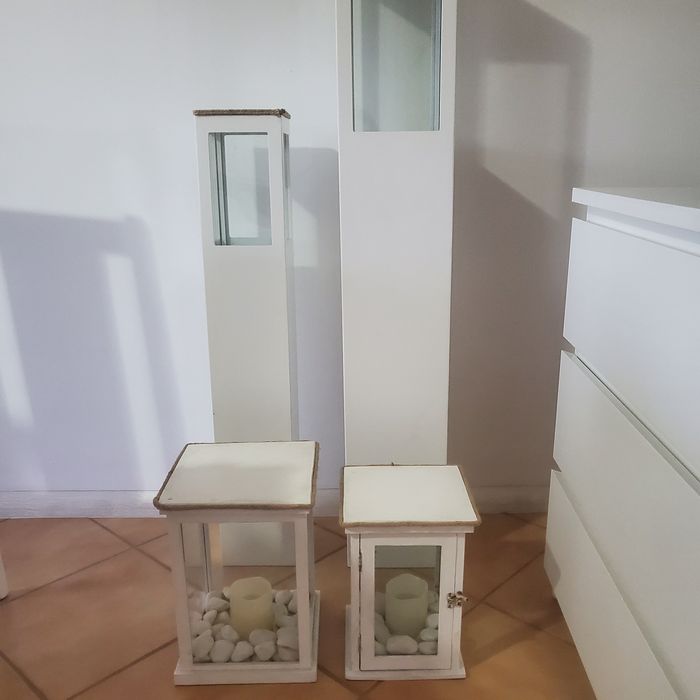 Wiekie lampiony latarenki 4 szt