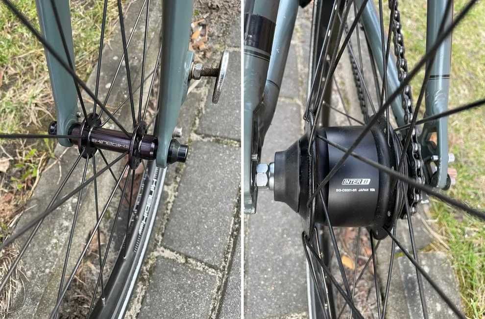 Новая планетарная втулка Shimano Nexus 7 + манетка полный уст комплект