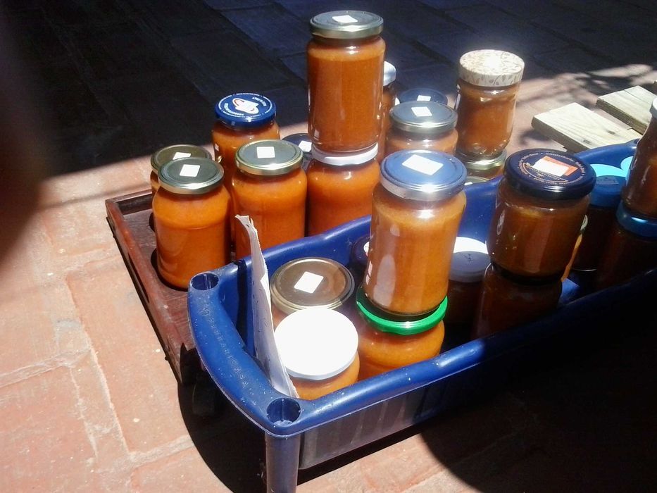 Fruta e compotas caseiras