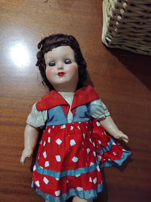 Boneca Antiga de Coleção Fischer, Naumann & Co. (Massa/Composição) – Molde FS 52