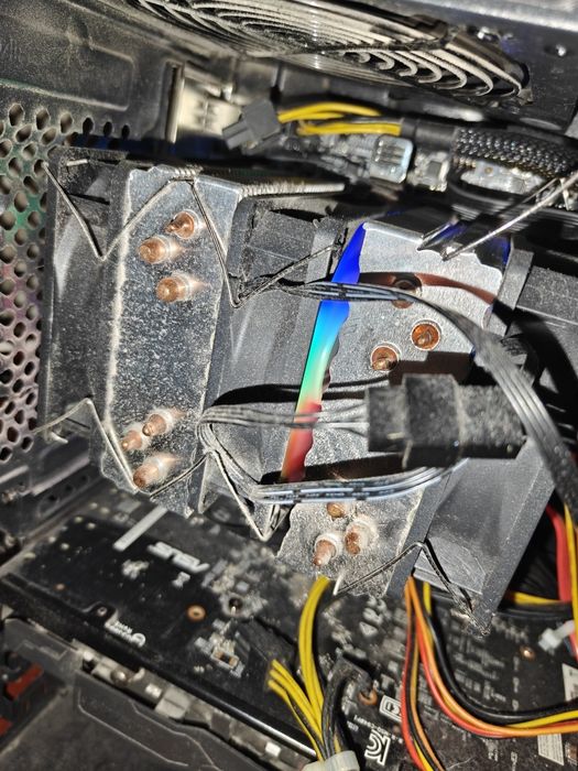 Комплект оперативна пам'ять процесор мат плата та куйлер