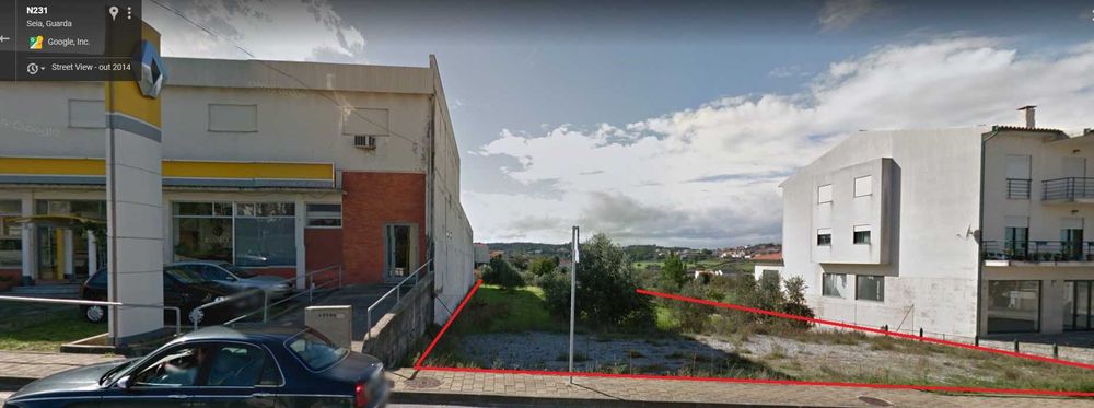 Terreno na Zona Industrial de Seia, perto Repsol, 2200M2