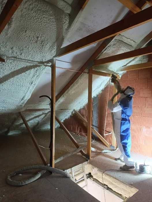 Od 55 zł Ocieplenia pianką PUR, Piana, izolacja poddasza - wieszaki