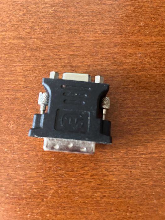 Adaptador DVI > VGA Fêmea - Preto