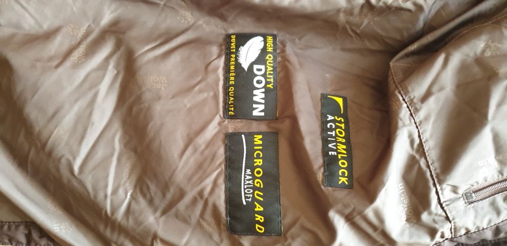 Jack Wolfskin płaszcz puchowy damski rozm M