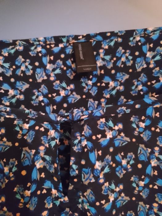 Bluzka boho w kwiaty