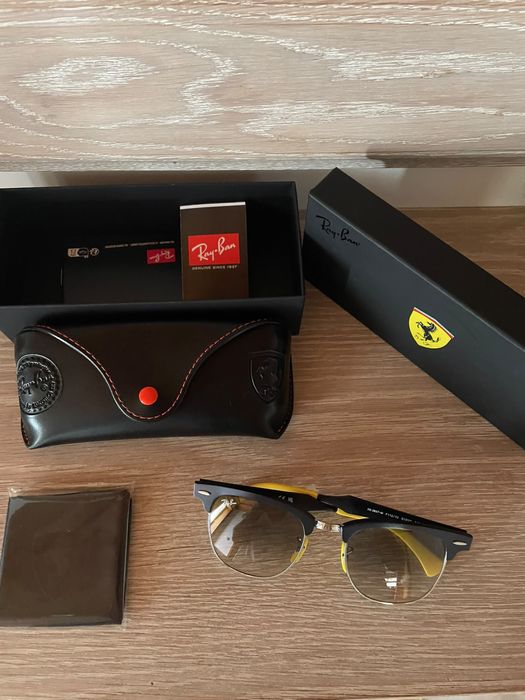 Oculos ray ban edição ferrari
