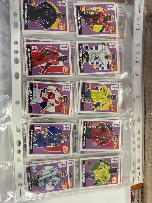 Cromos Extras Mundial 2026 Panini