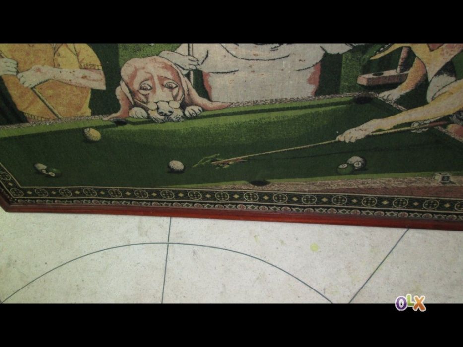 Tela com moldura para decoração