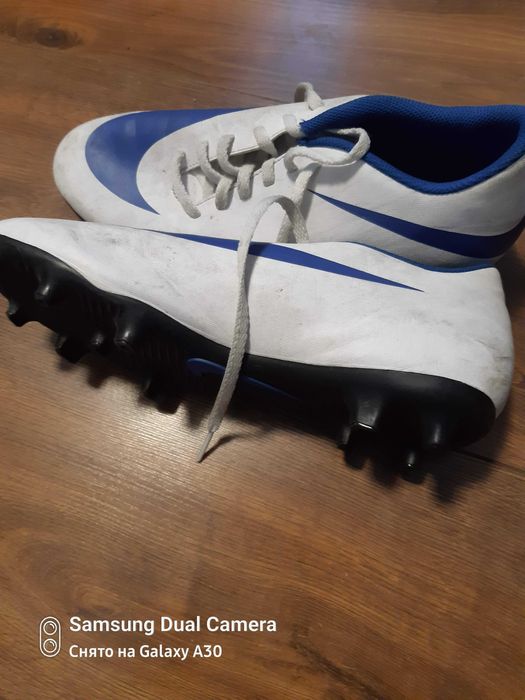 Бутсі Nike Біло Сині VG