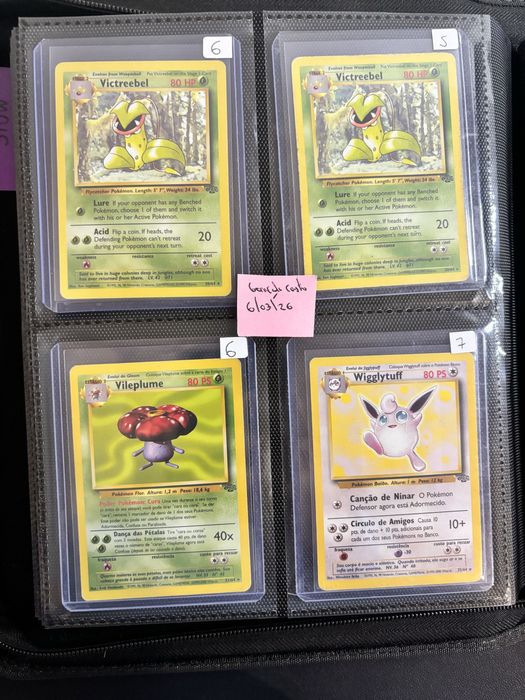 Cartas Pokemon Jungle