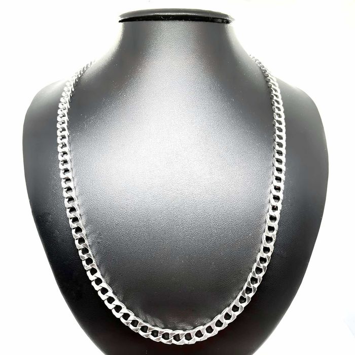 Srebrny Łańcuszek Próby 925 40,49g Długość 55cm Pancerka