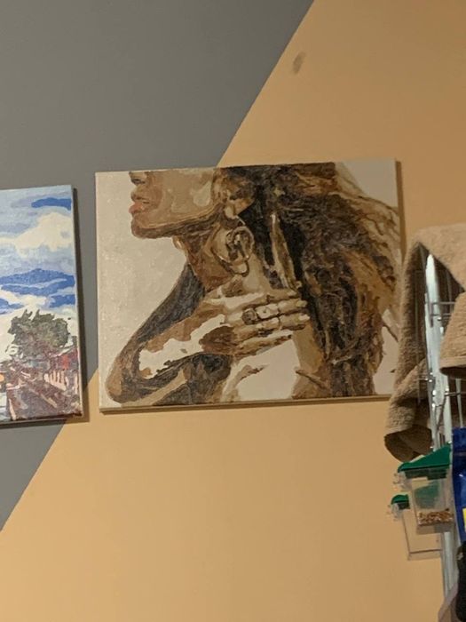 Продаю картину по номерам готову