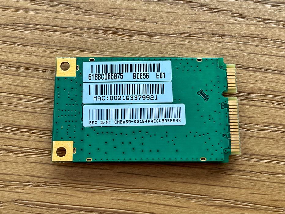 ATHEROS AR5BXB63 Wireless PCI-E Network Card for Laptop64564256915843121