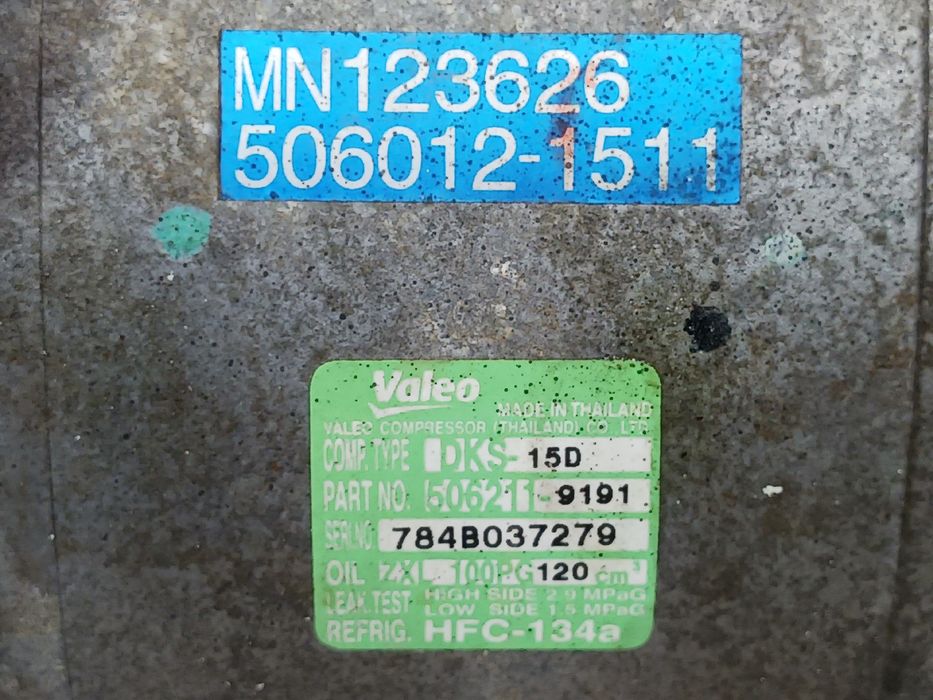Compressor AC MITSUBISHI L 200 / Triton Pick Up (KA_T, KB_T)
