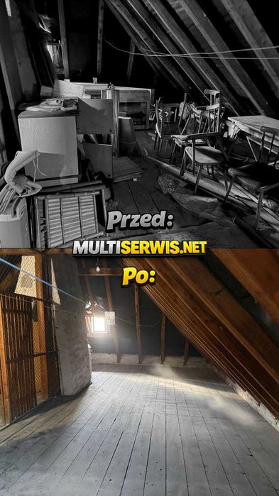 Opróżnianie, Sprzątanie, Czyszczenie, Utylizacja, Wywóz! MultiSerwis!