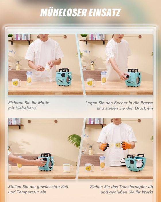 Prasa do sublimacji kubków Creworks F 110