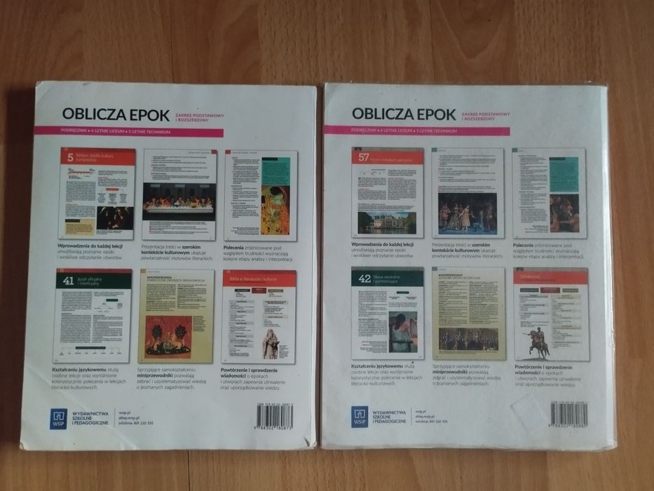 Oblicza epok Kl. 1 WSiP cz. 1 i 2