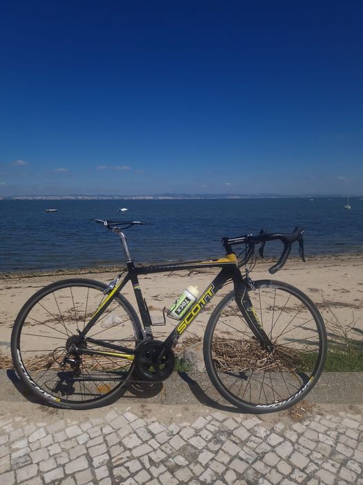 Bicicleta de carbono