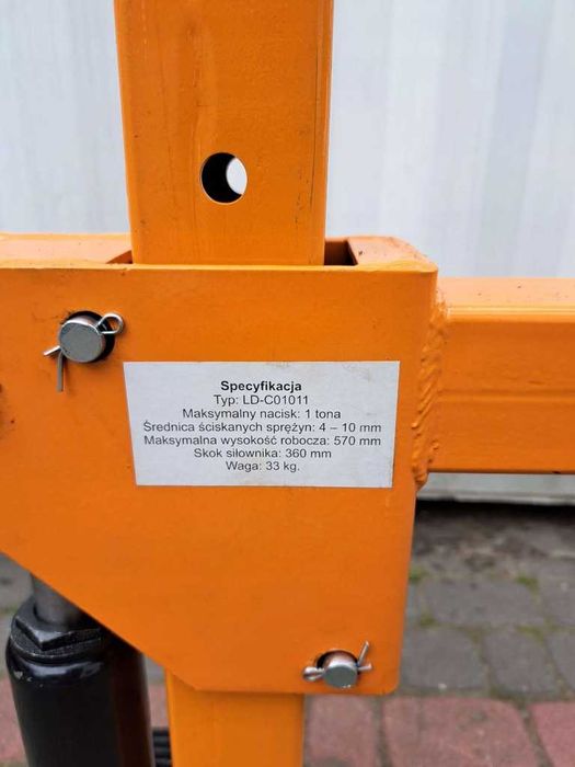 Знімач пружин гідравлічний BJC 1 тона съемник пружин гидравлический