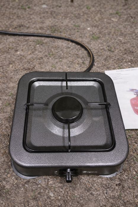 Портативна газова плита з балоном / плита з балоном 5л/ газовая плитка