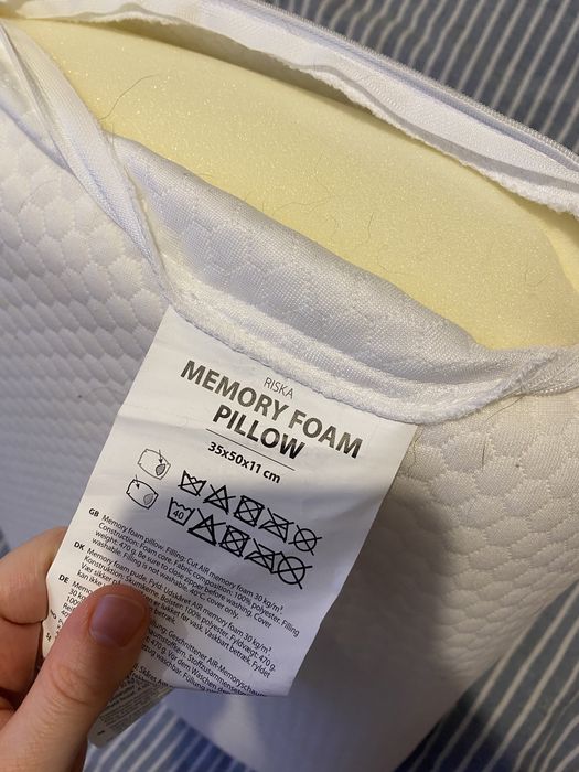 Poduszka Jysk Riska pianka termoelastyczna memory foam
