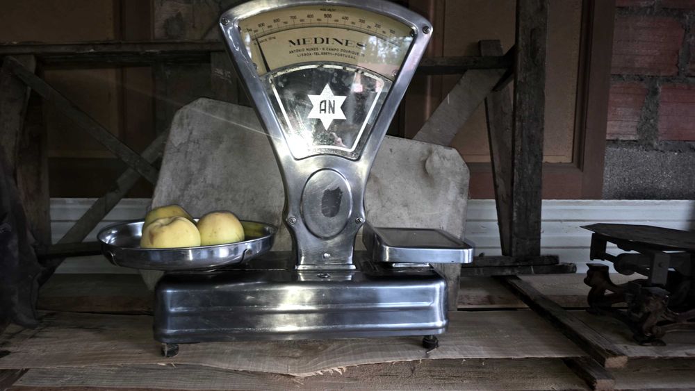 Balança Antiga MEDINES Inox 20kg - António Nunes Lisboa - Original - A Funcionar