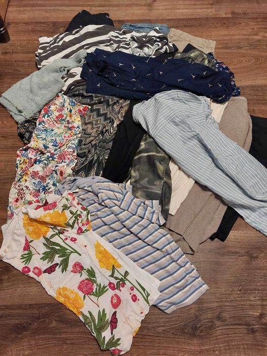 Paczka paka zestaw ubrań uzywanych damskich