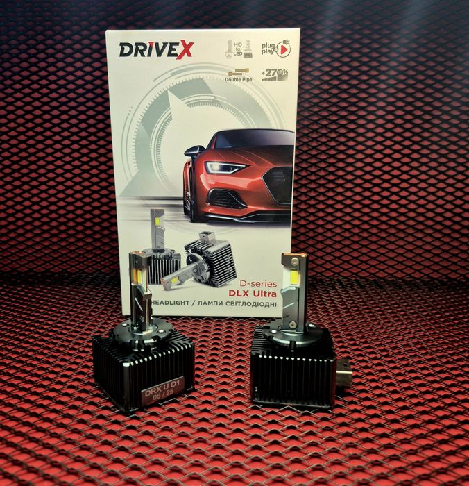 Світлодіодна (LED) лампа DriveX DLX Ultra D3S/ D1S/D8S/D5S 6000K/55W
