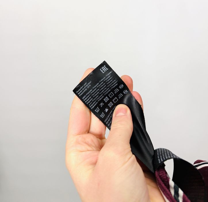 Bordowa bluzka w pionowe paski XS 34 Vero Moda