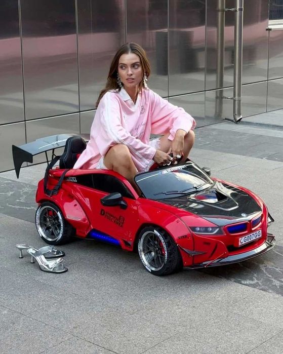 ЗНИЖКА -20% Дитячий Електромобіль BMW i8 DTM Електромобіль Дитячий