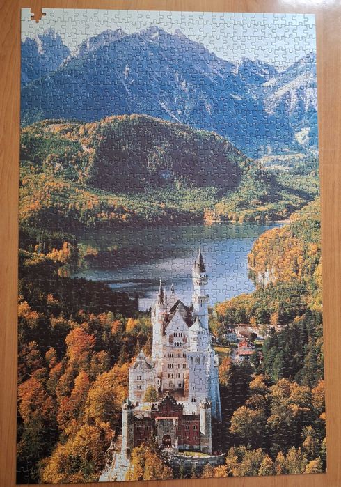 Puzzle Favorit -Zamek Neuschwanstein - 1000 elementów