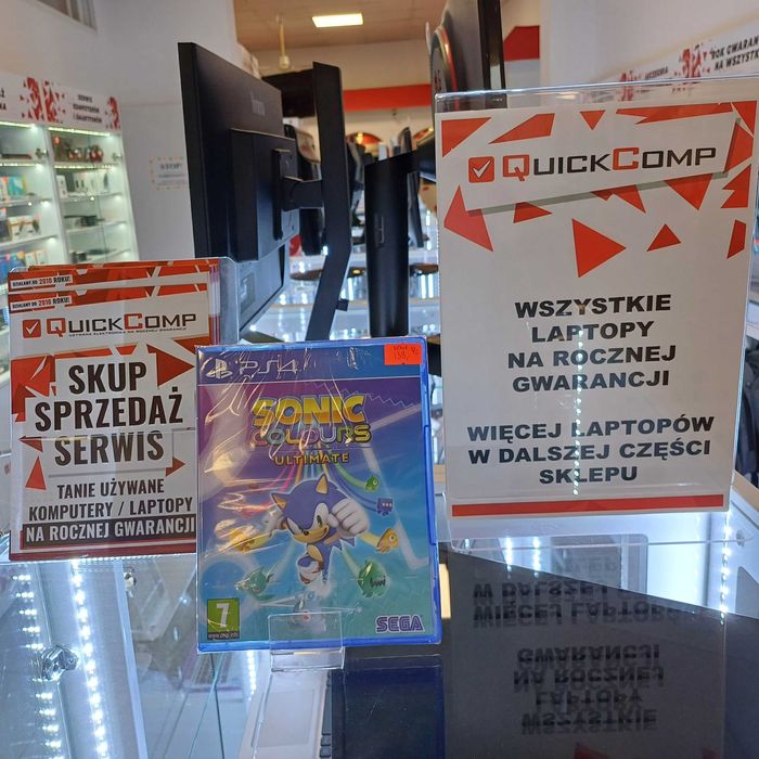 Gra PlayStation 4 PS4 / PS5 NOWA Sonic Colours Ultimate PL Gwar 1 rok