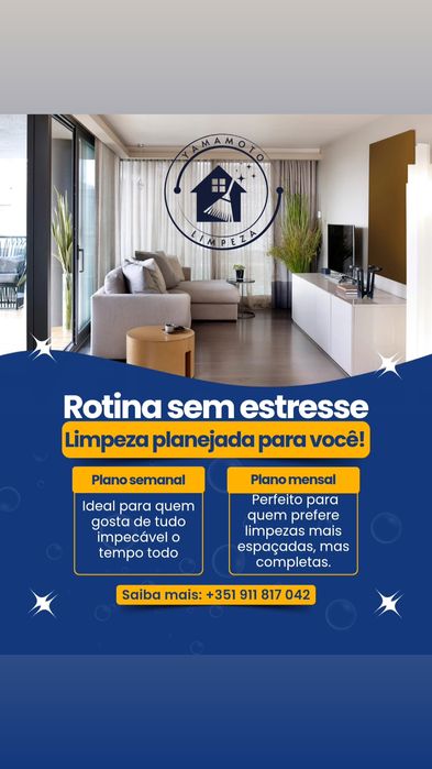 Limpeza residencial e comercial