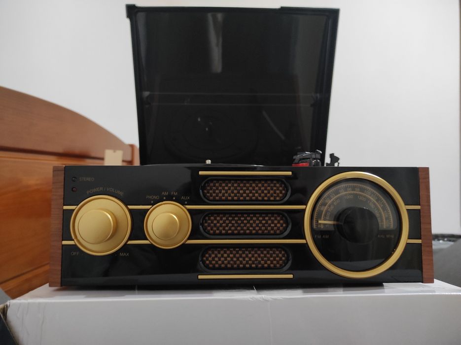 Gira-discos 'art deco' TD101 Big Ben