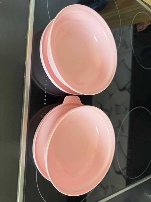 Różowe misieczki 450ml., Tupperware, nowe