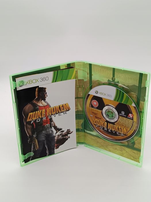 duke nukem forever xbox 360 pudełkowa